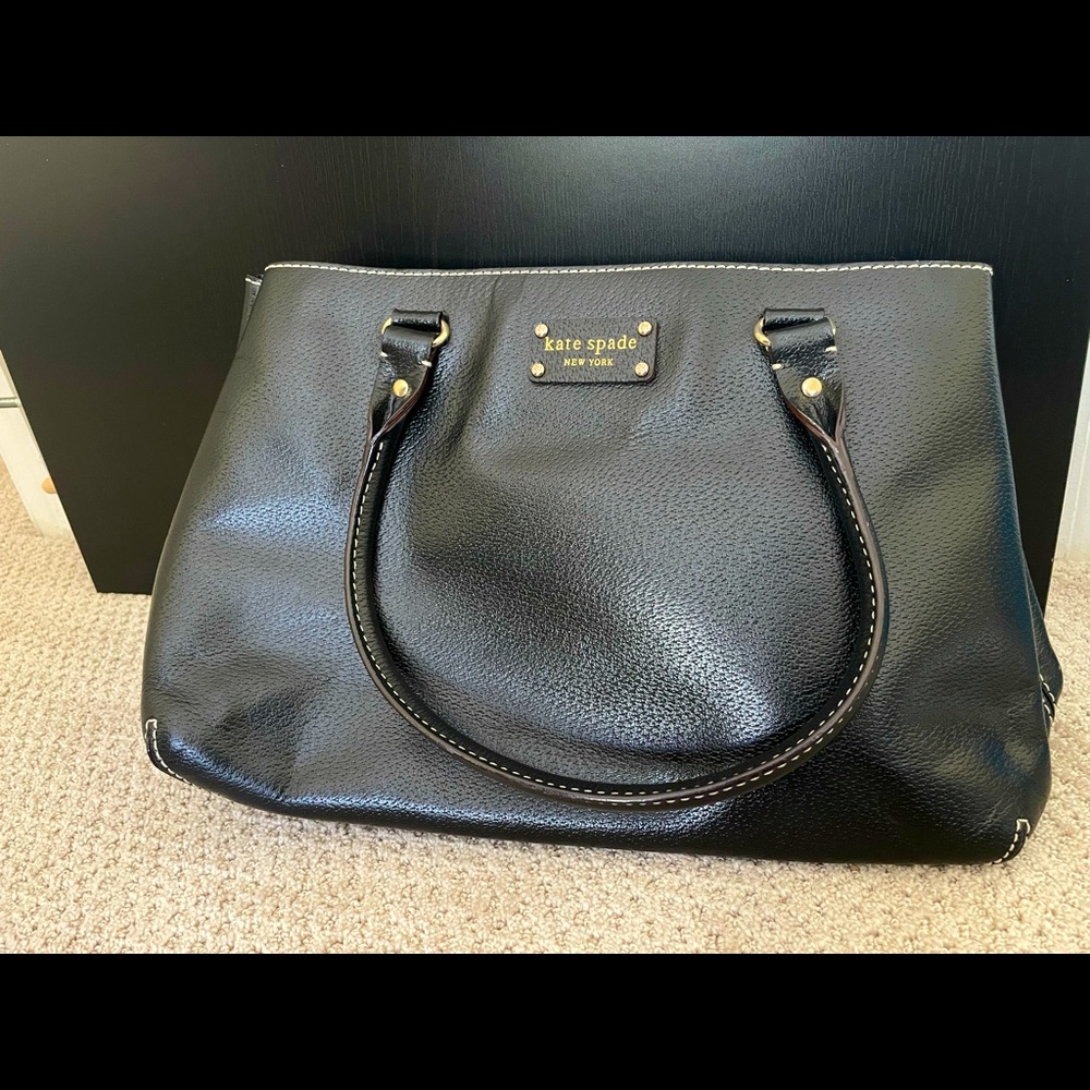 Black Kate Spade Leather Purse